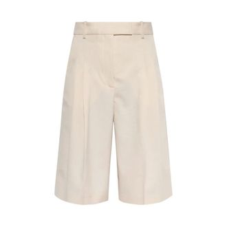 By Malene Birger Cymbaria High-Waist Shorts - female - By Malene Birger - Bermudas - White - S - Shorts