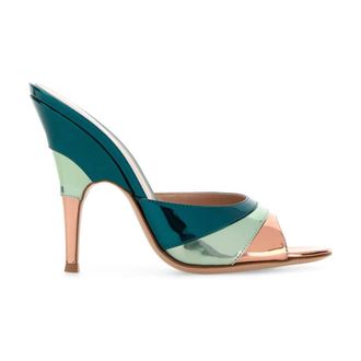 Gianvito Rossi Marea Mules - female - Gianvito Rossi - Heeled Mules - Multicolor - 4 UK - Shoes