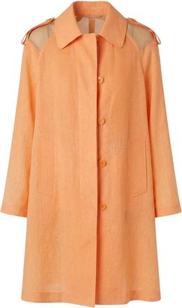 Ermanno Scervino Jassen, Dames, Oranje, S, Trenchcoat