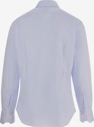 Alessandro Gherardi Mens Striped Cotton Shirt Multicolour