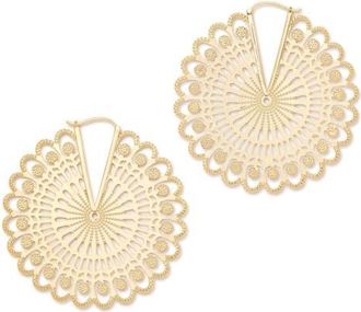 Ramy Brook Diya Hoop Earrings in Gold at Nordstrom, Size No Size