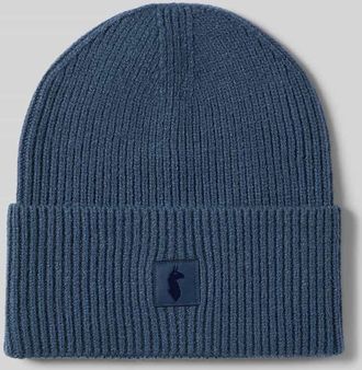 Cotopaxi Beanie mit Label-Detail in Marine, Größe 1