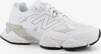 New Balance Mens Sneakers U90608 Mesh White Mesh-Rubber Trainers Mesh/rubber