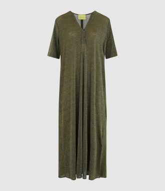 Momoni Robe Penelope Dress Olio