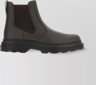 Tod's leather chelsea ankle boots