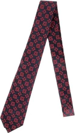 Gucci Pre-owned Silk home-office - Heren - Vintage Accessoires - Blauw - ONE Size - Vintage