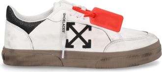 Off-white White Logo Vulcanized Sneakers