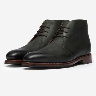 Oliver Sweeney Mens Winterton Dark Green - Size UK 10