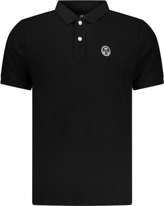North Sails Zwarte Katoenen Heren Polo Shirt