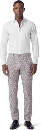 Lords of Harlech Tribal Mens Tailored Pant in Tribal Natural at Nordstrom, Size 36 X 32