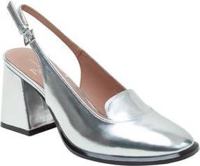 Linea Paolo Bernice Slingback Pump in Silver at Nordstrom Rack, Size 9