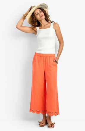 Trina Turk Cruze Pant in Calypso Coral at Nordstrom, Size X-Small