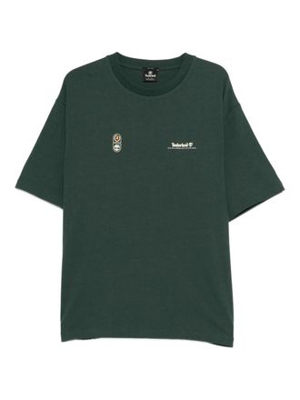 Timberland T-shirt con logo - Verde