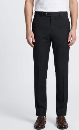 Pantaloni Torino Pantaloni chino slim fit in misto lana con chiusura decentrata