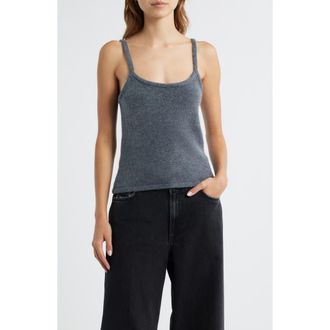 Rails Hollie Slub Camisole in Charcoal at Nordstrom Rack, Size Xx-Small