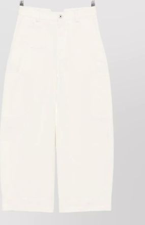 Givenchy mid length wide leg tailored trousers