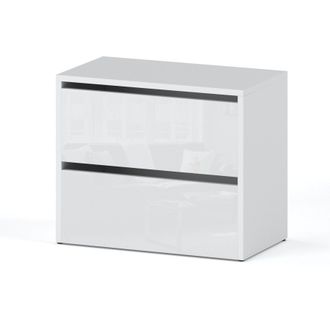 OEM Zapatero Blanco Brillante De 60 Cm