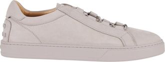 Tod's Sneakers in nubuck - Heren - Sneakers - Beige - 40 EU - Leer - Schoenen
