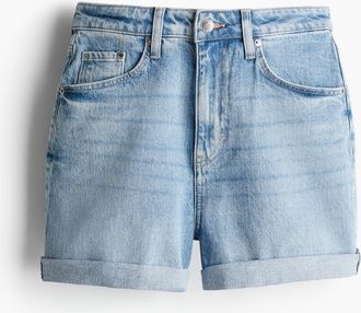 H&M Mom Ultra High Jeansshorts - Blue