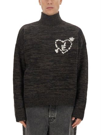 &Eacute;tudes Studio High Neck Merino Wool Sweater