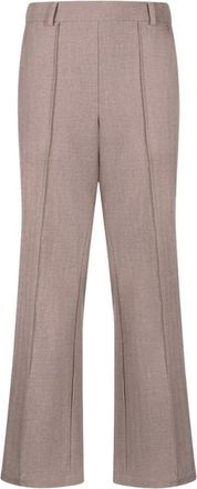 Nukus Nukus - Jill Broek - Dames - Broeken - Beige - Maat: XS