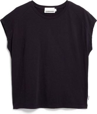 Armedangels Slub Jersey T-Shirt f&uuml;r Damen | schwarz