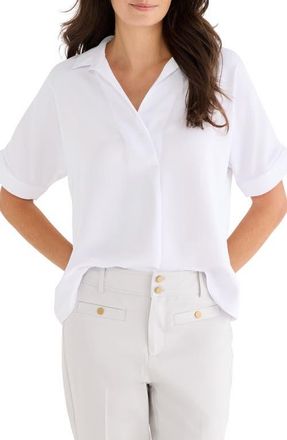 Nic+Zoe Devon Shirt in Paper White at Nordstrom, Size Xx-Large