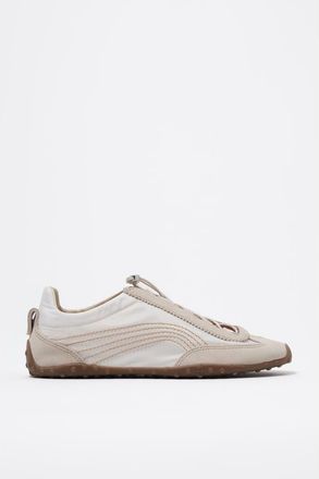 Bimba & Lola 13 28 Ballerina Sneaker in Off White at Nordstrom, Size 39