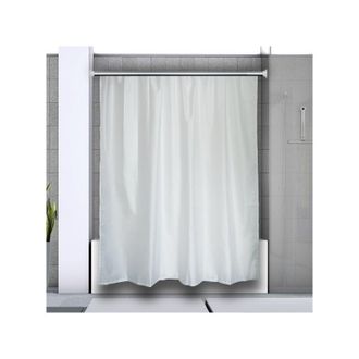 Spirella Spirella - Barra Para Cortina De Ducha Modular De Esquina Para Fijar En Aluminio Decor Universal Acabado Brillante