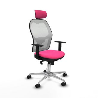 Piqueras y Crespo Piqueras Y Crespo Silla De Oficina Jorquera Rosa Ergon&oacute;mica