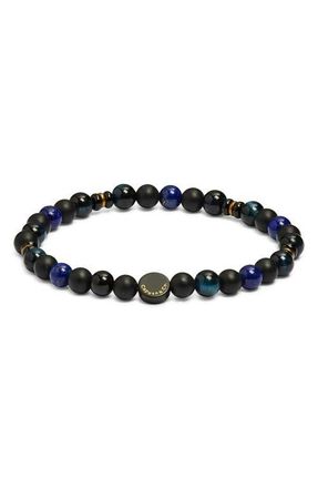 Caputo & Co. Element Flow Bead Bracelet in Lapis Lazuli at Nordstrom