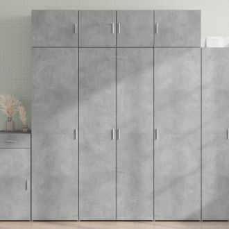 Berkfield Home Highboard Concrete Grey 80x42.5x185 cm Engineered Wood