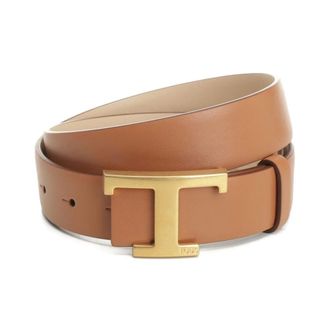 Tod's Dames, Accessoires, Bruin, Maat: 85 CM Leer