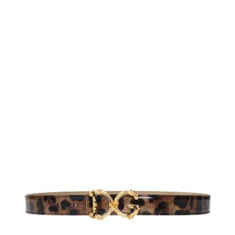 Dolce & Gabbana Donnas Cintura in pelle Marrone