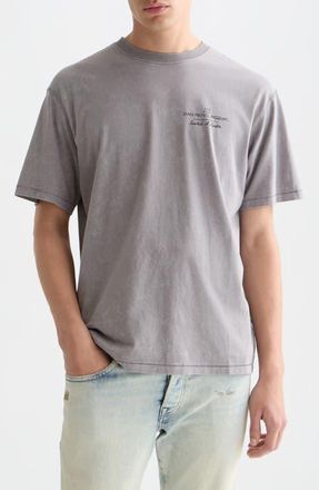 Scotch & Soda x Basquiat Relaxed Fit Graphic T-Shirt in Steel Grey at Nordstrom, Size Xx-Large