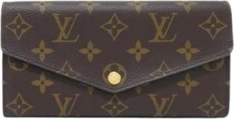 Louis Vuitton Pre-owned Wallets, female, Brown, Size: ONE SIZE Pre-owned Monogram Long Wallet (bi-fold)