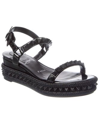 Christian Louboutin Pyra Leather Sandal