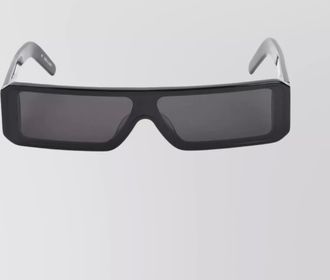 Rick Owens acetate rectangular sunglasses