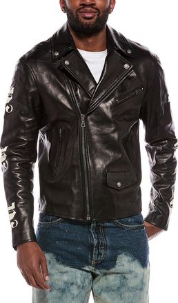 Palm Angels Leather Jacket