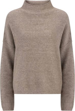 Knit-ted Dames, Truien, Beige, Maat: 2XL