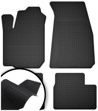 OEM Alfombrillas De Goma Para La Bandeja Trasera Del Citro&euml;n C3 Iii Hatchback (2017-)