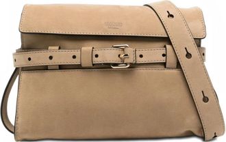Moschino Cross Body Bag - Dames - Schoudertassen - Beige - ONE Size - Nylon - Tassen