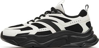 Anta (WMNS) ANTA Life Series Lightweight Casual Sneakers Black White 122258891-3