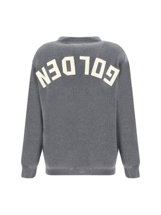Golden Goose Ribbed Cotton-Blend Cardigan - Gray