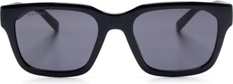 Gucci Occhiali da sole squadrati - Blu