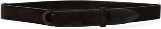 Orciani Nobuckle Riem - Heren - Riemen - Bruin - ONE Size - Su&egrave;de - Accessoires