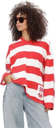 ALIX The Label Alix The Label, Tops, Dames, Rood, XS, Polo Trui