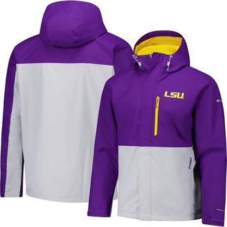 Columbia Mens Columbia Purple LSU Tigers Field Bound Omni-Tech Full-Zip Jacket at Nordstrom, Size Xx-Large