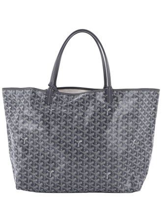 Goyard Saint Louis Tote Coated Canvas Gm (Authentic Pre-Loved)