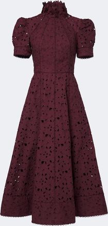 Rebecca Vallance Kitsu cotton guipure lace midi dress